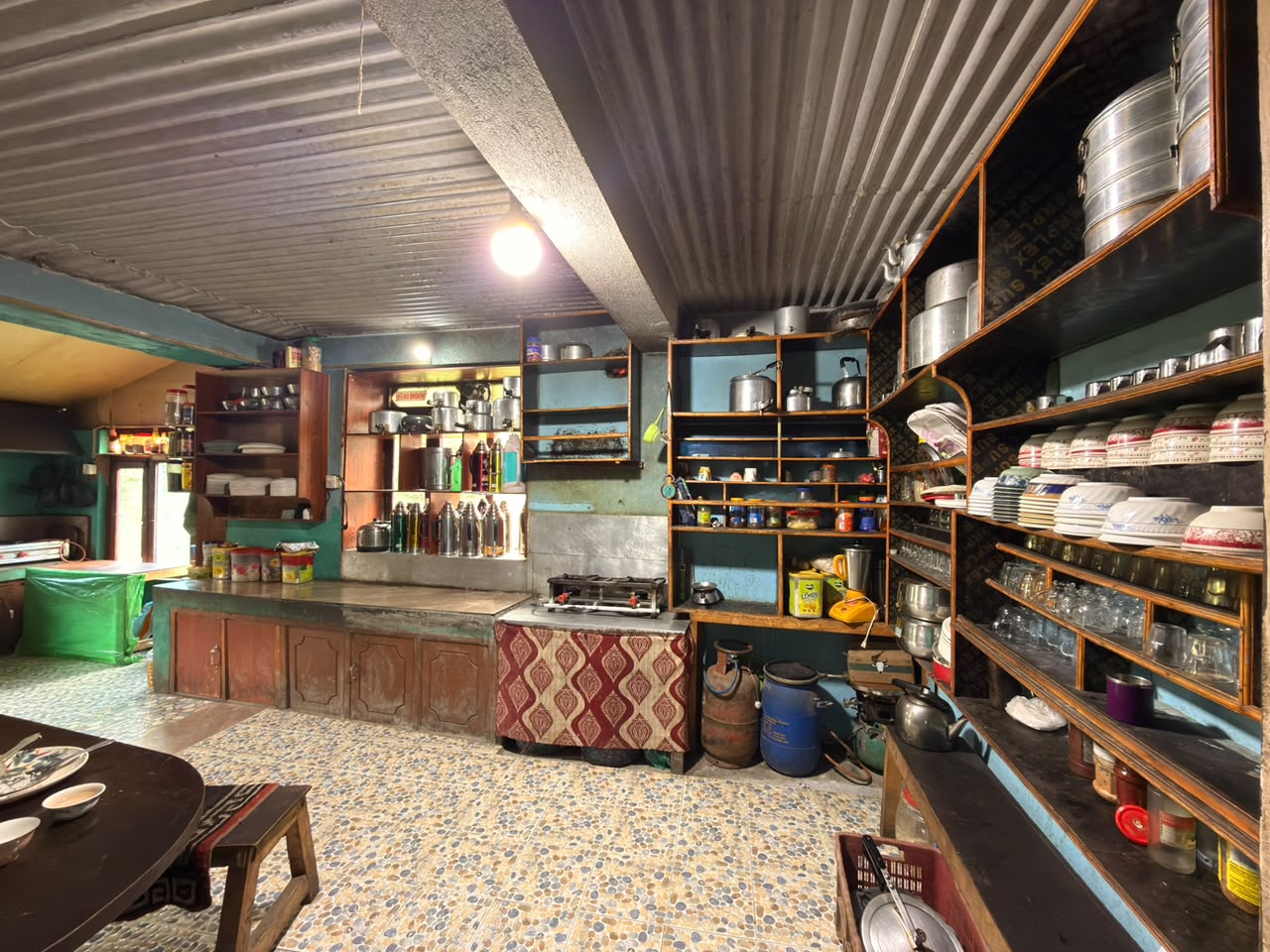 Kitchen at Hotel Snowlion